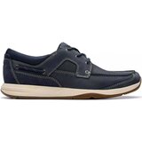 Clarks Nizki čevlji Sailview Lace Modra | Shoptok.si