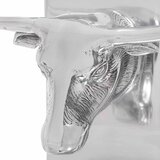  Držači za knjige 2 pcs Srebrno 21,5 x 15,5 x 20 cm Aluminij | shoptok.hr