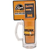 Widdop & Co. Harvey Makin - Set za piće - HM Beer, Tankard & Bottle Opener Getting Drunk (Loading) Please Wait | Eponuda.com