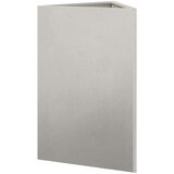 vidaXL Vrtne sadilice 2kom trokutasta 50x43x75cm od nehrđajućeg čelika | shoptok.hr