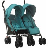  Dječja kolica za blizance zelena čelična | shoptok.hr