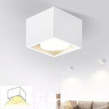 Nettlife LED nadometna stropna svetilka, toplo bela, kvadratna, GX53 5W, ravna, nastavljiva, za kuhinjo, dnevno sobo, jedilnico, hodnik, (22116904) | Shoptok.si