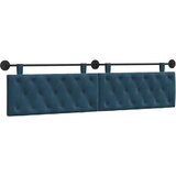  Držeće uzglavlje Zidne Plava 210 x 55 x 7 cm Baršun - Plava 200 cm bez LED | shoptok.hr