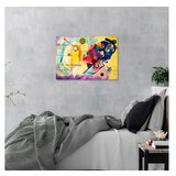 WALLXPERT UV-413 50 x 70 Multicolor Decorative Tempered Glass Painting | ePonuda.com