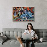  Slika - Henri Matisse – Odalisque with Turkish Chair 60x40 U prirodnom drvenom okviru | shoptok.hr
