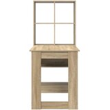  Stol s policom Sonoma hrast 122 x 67 x 145 cm Konstruirano drvo | Eponuda.ba