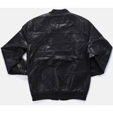 Gemre Black men's faux leather bomber jacket Ysitie | shoptok.hr
