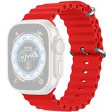 Moye Zamenska narukvica za pametni sat Ocean, 44/45/49mm, Crvena | ePonuda.com