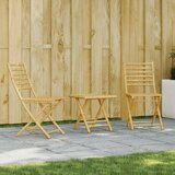 vidaXL 3-dijelni bistro set od bambusa Cijene