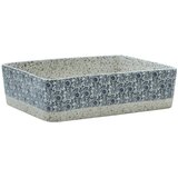 Nadgradni umivaonik sivo-plavi 46 x 35,5 x 13 cm keramički | shoptok.hr