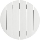 vidaXL 3-delni vrtni bar set bela HDPE | Shoptok.si