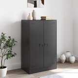  Komoda crna 67 x 39 x 107 cm čelična | Eponuda.com