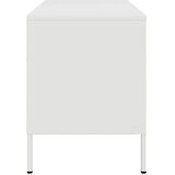TV ormarić bijeli 68 x 39 x 50,5 cm čelični | shoptok.hr