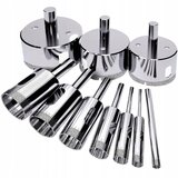  Set 10 diamantnih kronskih žag za trdo keramiko gres 6-68mm mokro rezanje | Shoptok.si