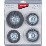 Makita Rundbuersten-Set 4tlg. Stahl | shoptok.hr