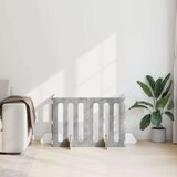  Zložljiva ograda za hišne ljubljenčke 4 pcs Beton Siva, (5000232685) | Shoptok.si