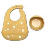 Lorelli silikonski set za hranjenje (2Kom) natural - yellow | ePonuda.com