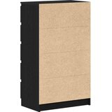 Ormarić s ladicama crni hrast 60x36x103 cm inženjerski drvo | shoptok.hr