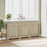 vidaXL Pokrov za radijator hrasta sonome 205x21,5x83,5 cm Cijene