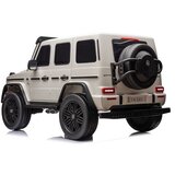  Licencirani auto na akumulator Mercedes G63 XXL 4x4 - dvosjed - bijeli | shoptok.hr