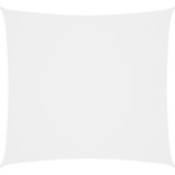 vidaXL Senčno jadro oksford blago kvadratno 6x6 m belo | Shoptok.si