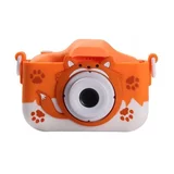  12Mpx otroški fotoaparat LCD SD oranžna lisica + etui in trak