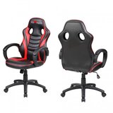 RED_FIGHTER Študentski gaming stol C6, črno rdeč | Shoptok.si