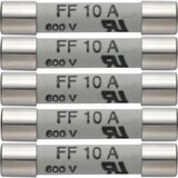 testo 5-dijelni set rezervnih osigurača 10A/600V, 0590 0005 Cijene