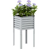 vidaXL Vrtna sadilica 45x45x88 cm od pocinčanog čelika | shoptok.hr