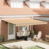VidaXL Skrovita tenda Morska plava 450x300 cm VidaXL Skrovita tenda Morska plava 450x300 cm Slike