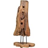 vidaXL Stojalo za vino za 8 steklenic 40x30x80 cm trdna tikovina | Shoptok.si