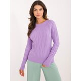 Wool Fashion Italia Sweater-AT-SW-2338-2.61-Light Purple | shoptok.hr