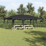 Šator za zabave Antracit 600 x 400 x 266 cm Polietilen i čelik | shoptok.hr