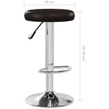  Barski stolčki 2 kosa rjavo umetno usnje, (20967378) | Shoptok.si