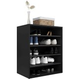 Ormarić za cipele crni 60 x 35 x 70 cm od iverice | shoptok.hr