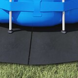  Podni sheet za bazen Crna Ø 244 cm Neslojno platno | shoptok.hr