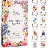 Own Grown Zgodovinske cvetlice - set z 8 vrstami semen | Shoptok.si