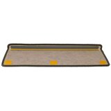  Samoljepljivi otirači za stepenice 15 kom 65x21x4 cm sivi/bež | shoptok.hr