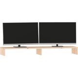  Stalak za monitor 100x27x10 cm od masivne borovine | shoptok.hr