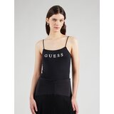 Guess Bodi majica 'NEW CARRIE' črna / bela | Shoptok.si