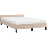  Okvir za krevet s uzglavljem bez madraca cappuccina 120x200 cm | shoptok.hr