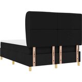  Posteljni pod z vzmetnico Črna 140x190 cm Blago, (22051869) | Shoptok.si