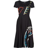 Desigual Dolge obleke VEST_LISA Črna | Shoptok.si