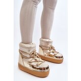 Boto Women's Snow Boots with Gold Laces Toolsa | Shoptok.si