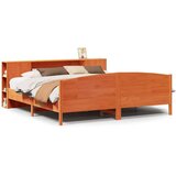  Krevet s regalom za knjige bez madraca 180x200 cm od borovine | shoptok.hr
