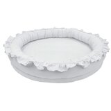  Otroško okroglo gnezdo Pure Nature Exclusive - Svetlo sivo | Shoptok.si