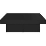  Klubska mizica črna 90x90x28 cm iverna plošča, (20715728) | Shoptok.si