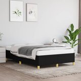 Maison Chic posteljni okvir - dvoposteljna postelja - zakonska postelja brez vzmetnice črn 120x200 cm blago-J11671, (21776991) | Shoptok.si