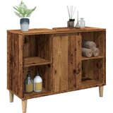 vidaXL Kupaonski ormarić boja drva 80 x 33 x 60 cm konstruirano drvo | shoptok.hr