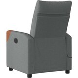  Krevetna stolica za masažu Tamno siva 69 x 86 x 100 cm tkanina | shoptok.hr